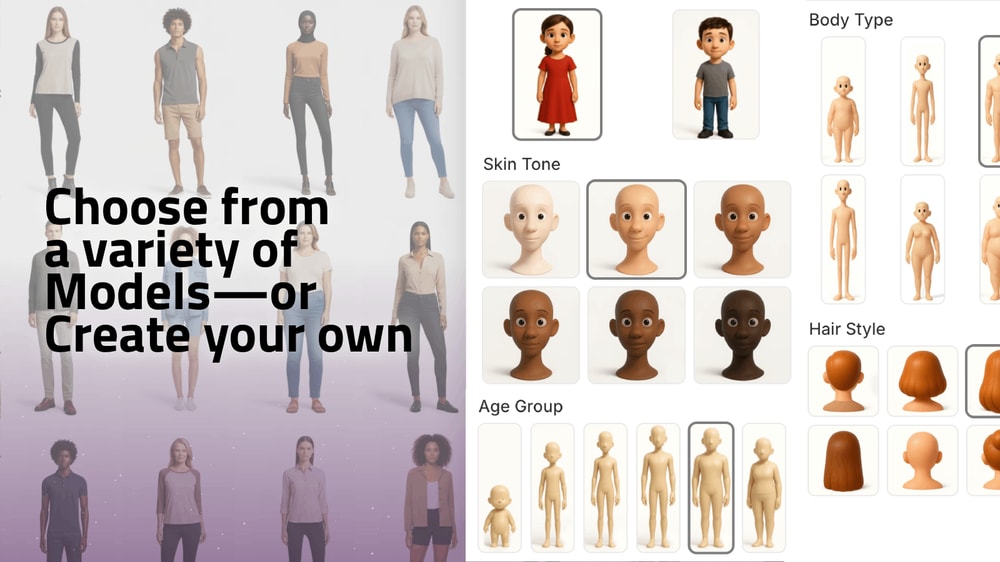 Choose from a variety of models or create your own